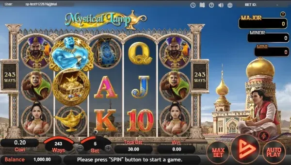 Mystical Lamp ภาพเกม 2
