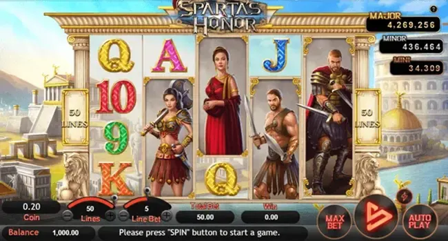 Sparta’s Honor ภาพเกม 1