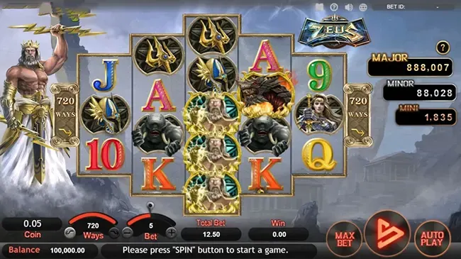 Zeus ภาพเกม 2