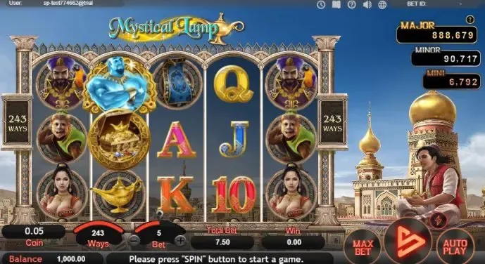 Mystical Lamp ภาพเกม 3