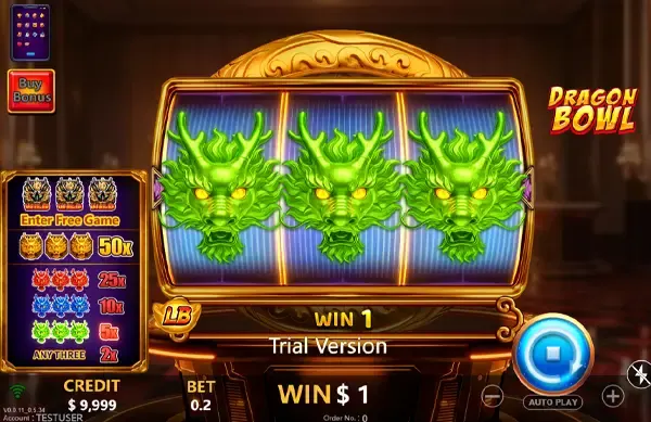DRAGON BOWL ภาพเกม 2