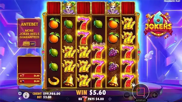 6 Jokers ภาพเกม 4