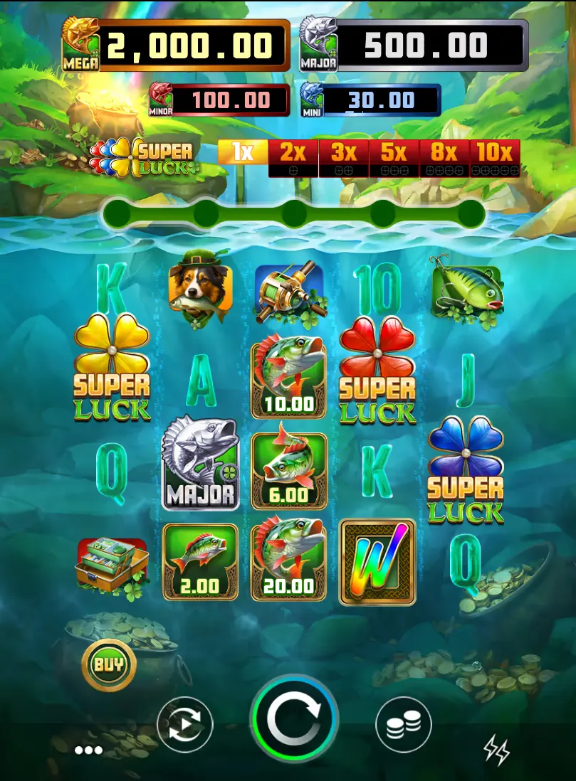 Bass Catch SUPER LUCK ภาพเกม 1